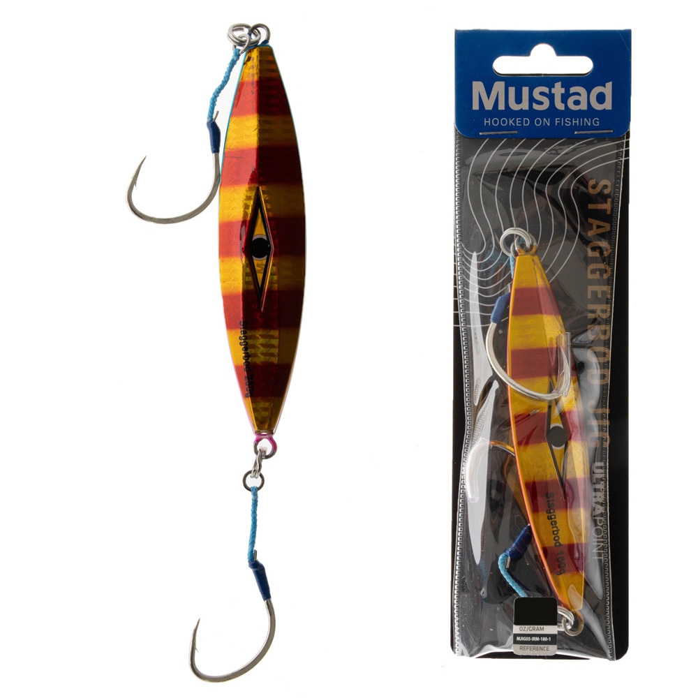 Mustad Staggerbod Slow Fall Jig 180g Ironman