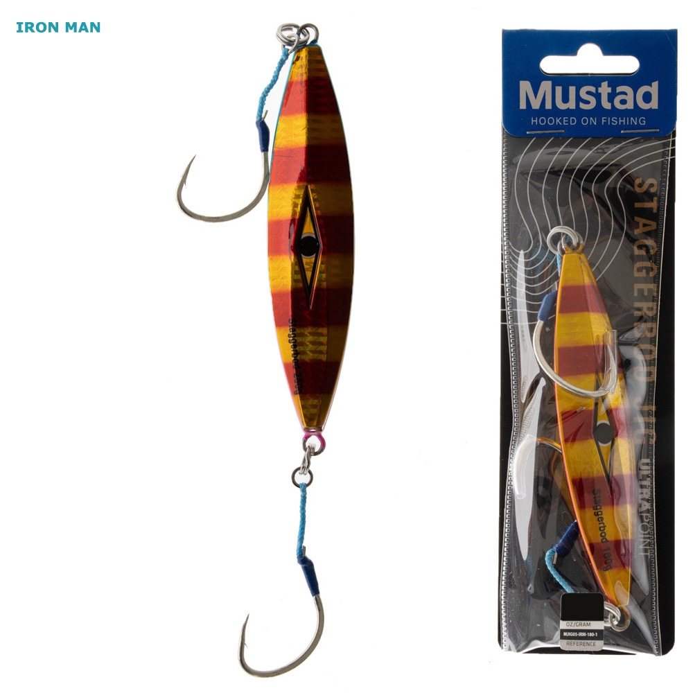 Mustad Staggerbod Slow Fall Jig 180g