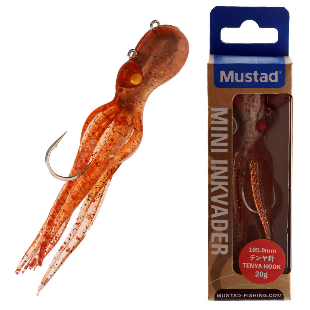 Mustad Mini InkVader Octopus Soft Bait Jig 20g Sand Devil