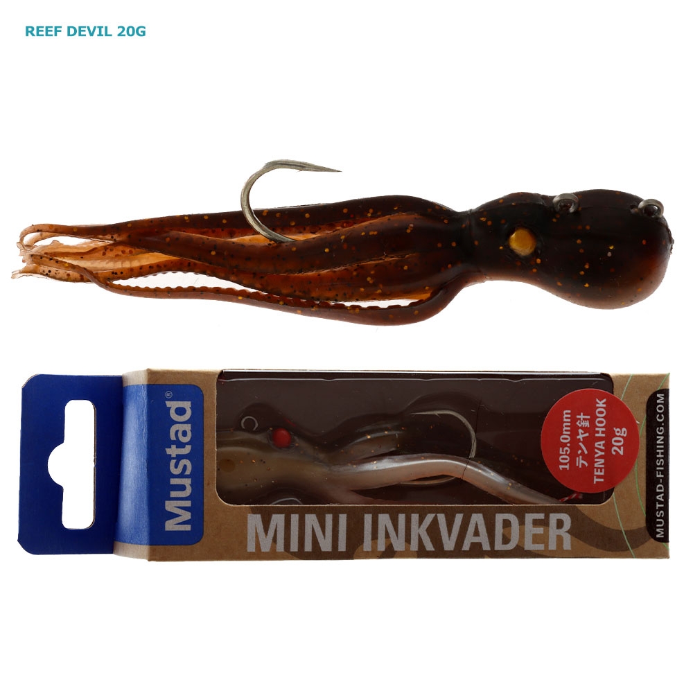 Mustad Mini InkVader Octopus Soft Bait Jig