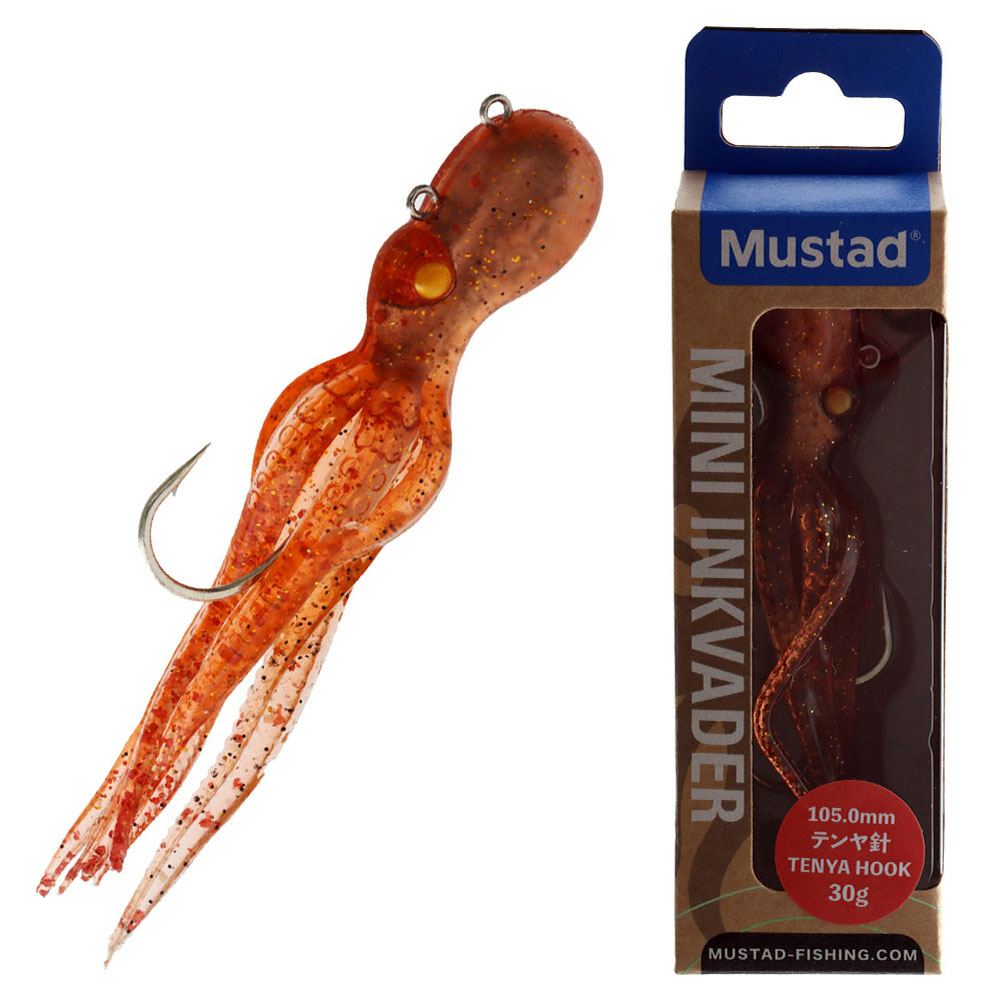 Mustad Mini InkVader Octopus Soft Bait Jig 30g Sand Devil