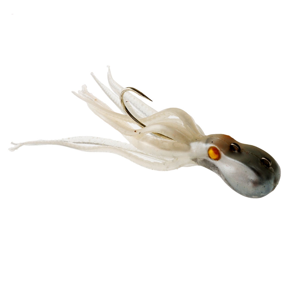 Mustad Mini InkVader Octopus Soft Bait Jig 30g Pearl Grow Devil