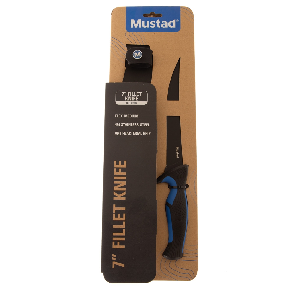 Mustad Fillet Knife Blue 18cm