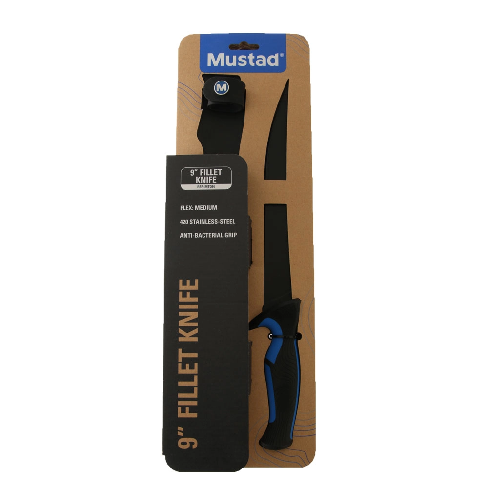 Mustad Fillet Knife Blue 23cm Mustad Fillet Knife Blue 23cm