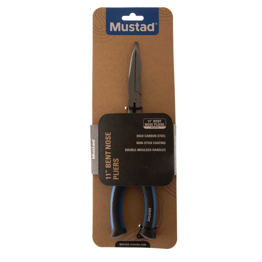 Mustad Bent Nose Pliers Blue 28cm