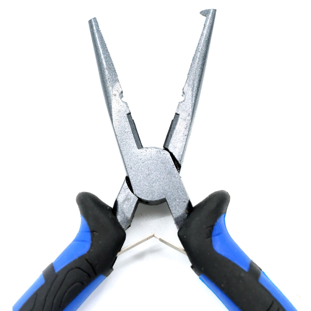 Mustad Mini Split Ring Pliers Blue 5in