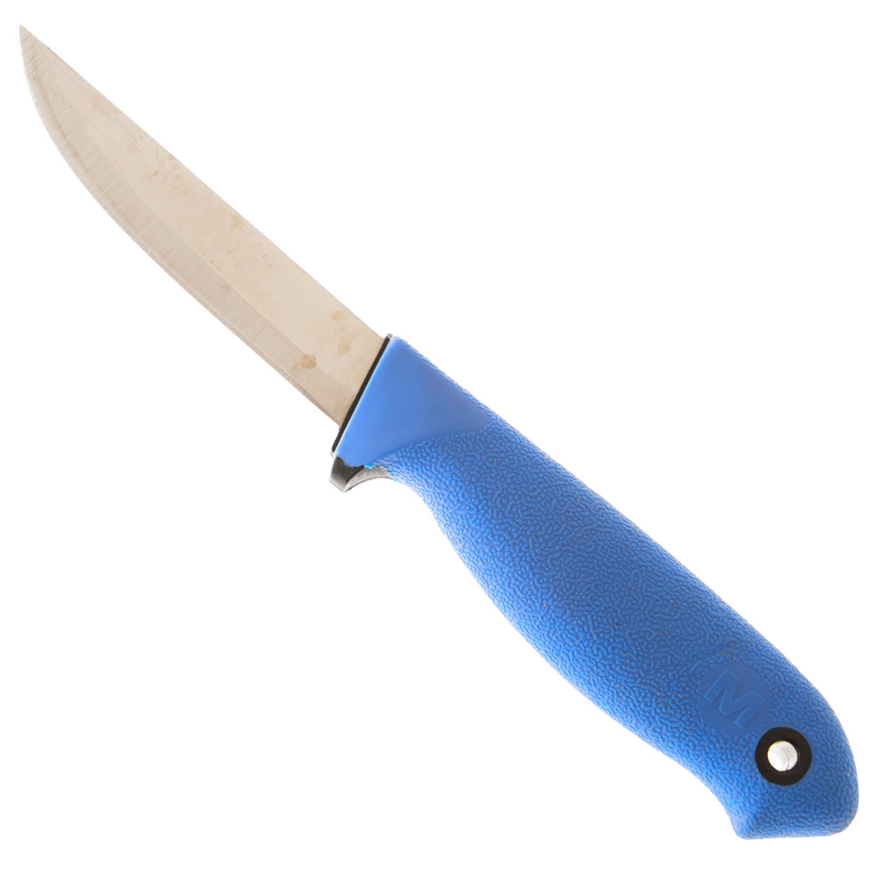 Mustad Stainless Bait Knife with Sheath 10cm