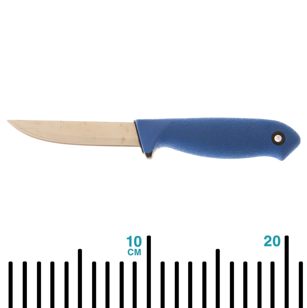 Mustad Stainless Bait Knife with Sheath 10cm