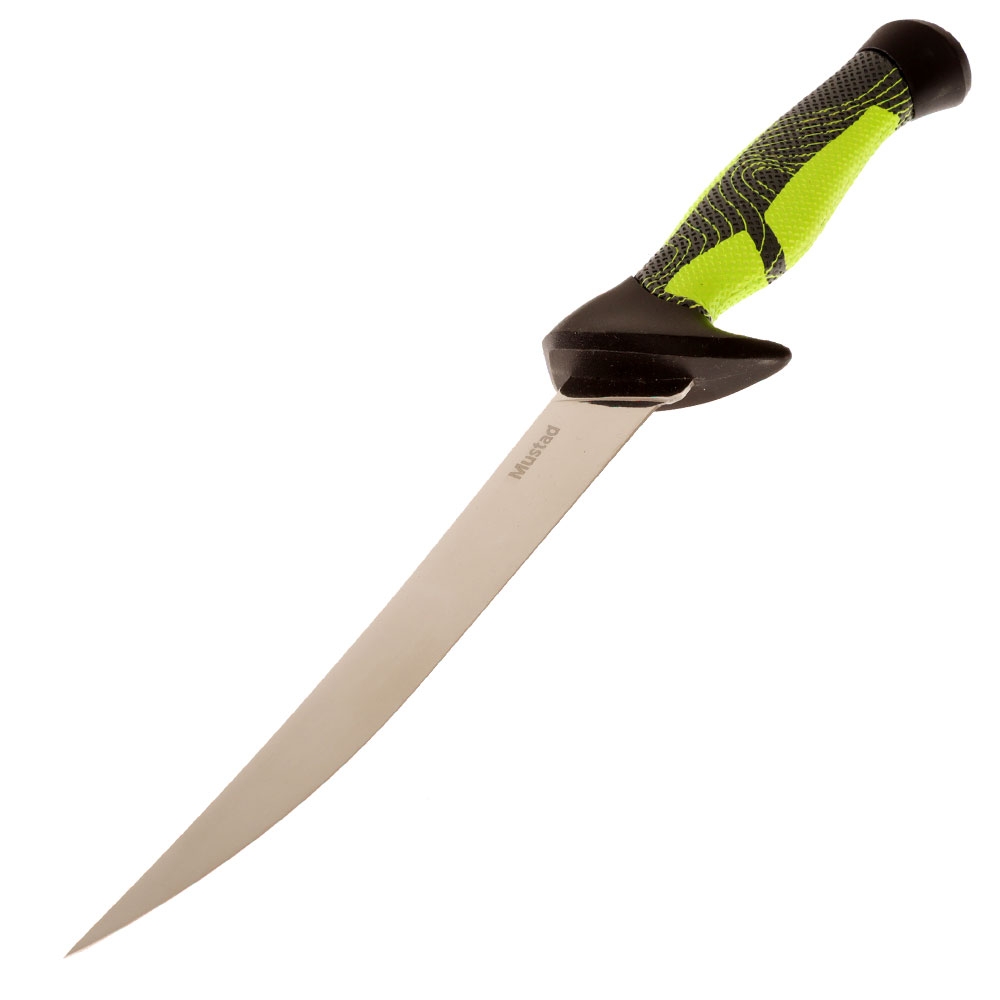 Mustad Premium Fillet Knife Green 18cm