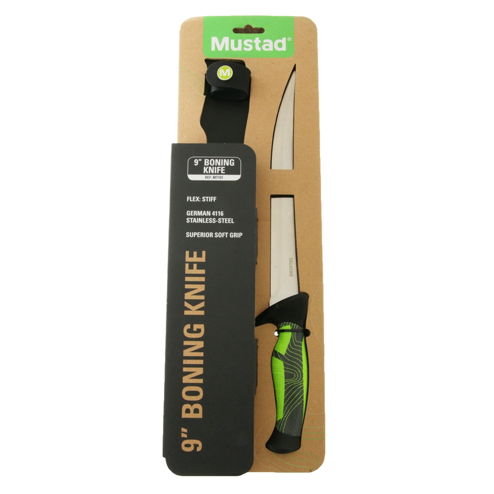 Mustad Premium Boning Knife Green 23cm