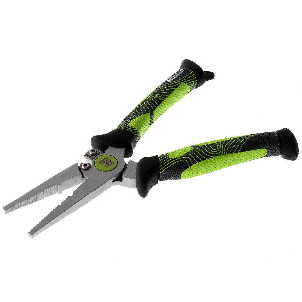 Mustad Premium Hero Fishing Pliers Green 7in
