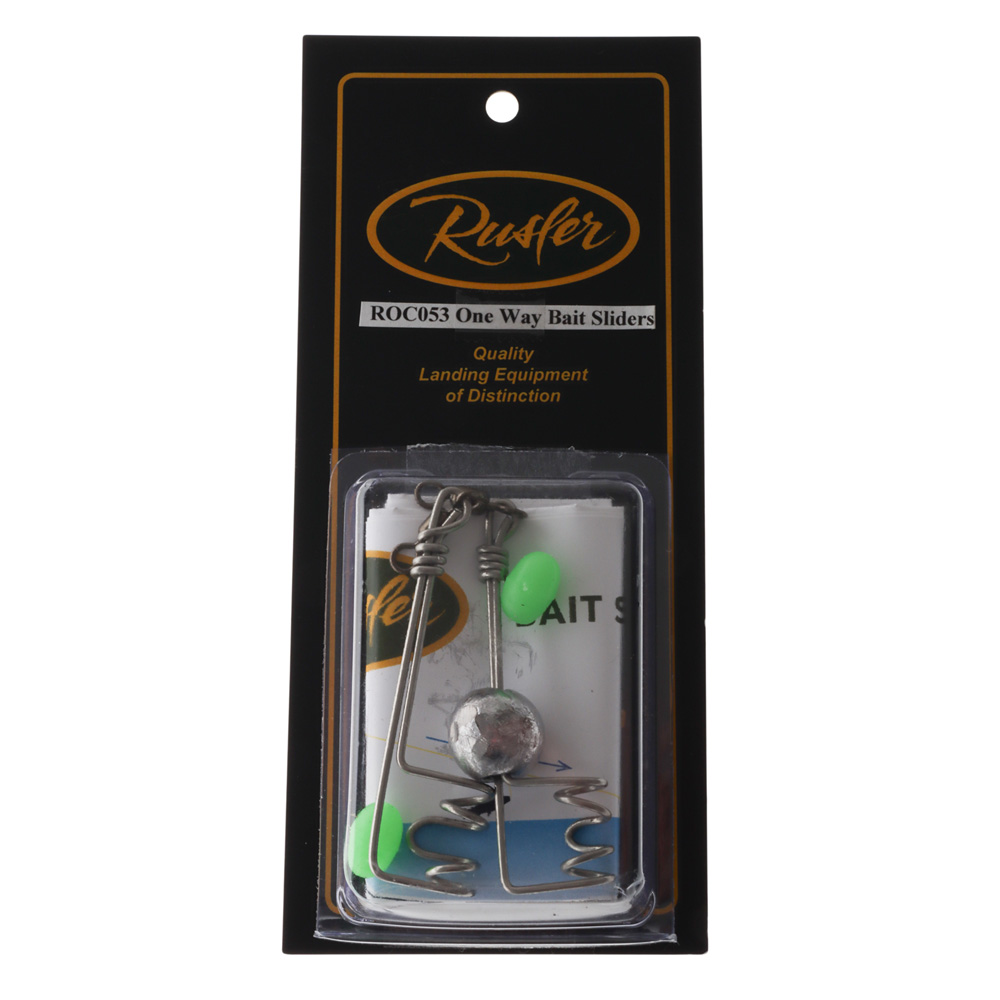 Rusler Fishing One-Way Bait Slider Qty 2