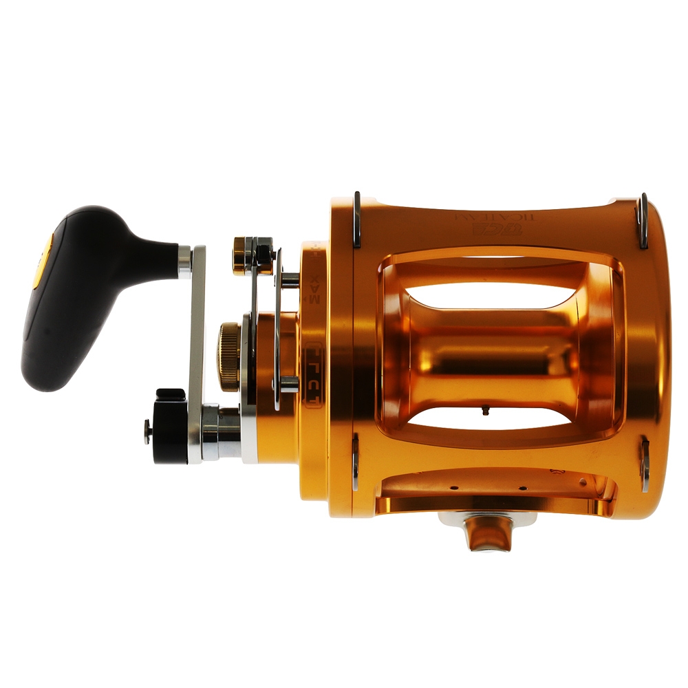 TiCA Team Gold 80WTS 2-Speed Kazumi Stand-Up Roller Tip Big Game Combo 5ft 6in 24-37kg 1pc
