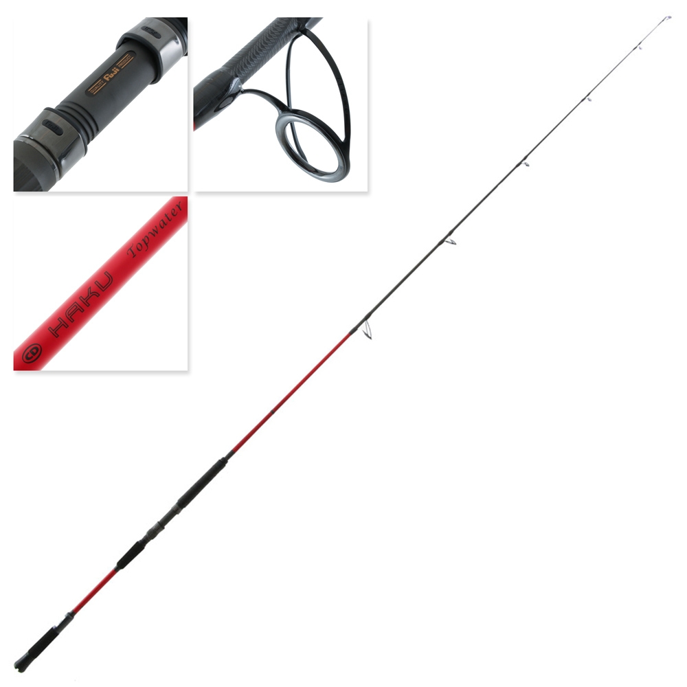 CD Rods Haku Spinning Stickbait Rod 8ft PE3-6 2pc