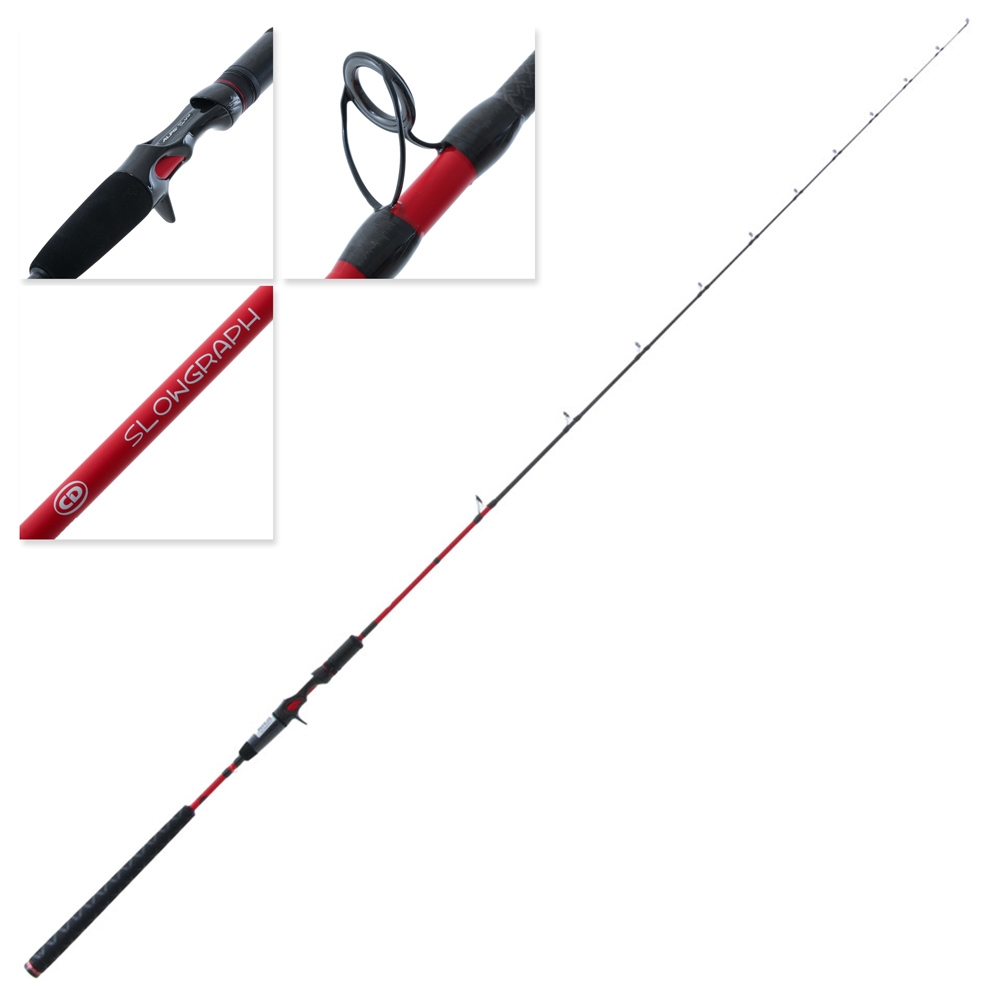 CD Rods SlowGraph Overhead Slow Jig Rod 6ft 4in PE1-2 1pc