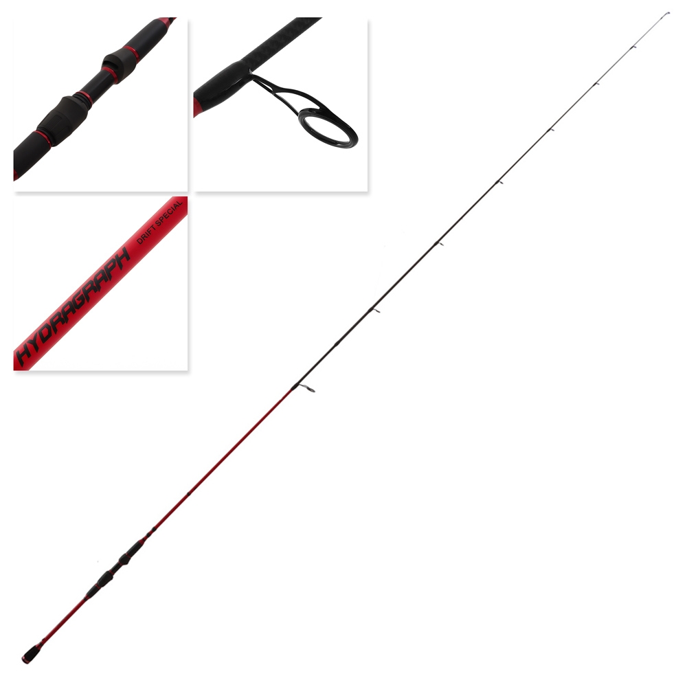 CD Rods Hydragraph Canal Light Spin Rod 8ft 2-10g 2-5kg 2pc with Tube