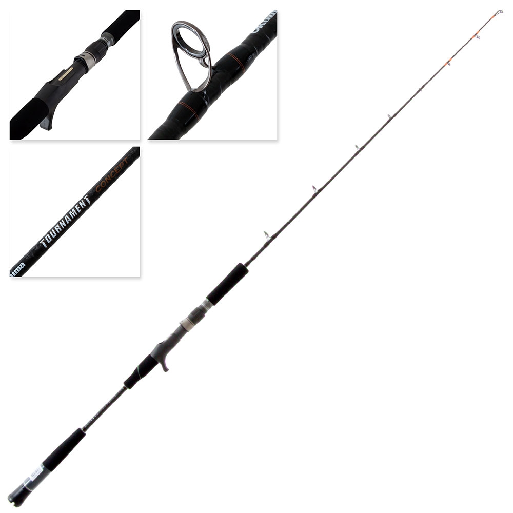 Okuma Tournament Concept OH Light Jigging Rod 5ft 3in 100-250g 1pc