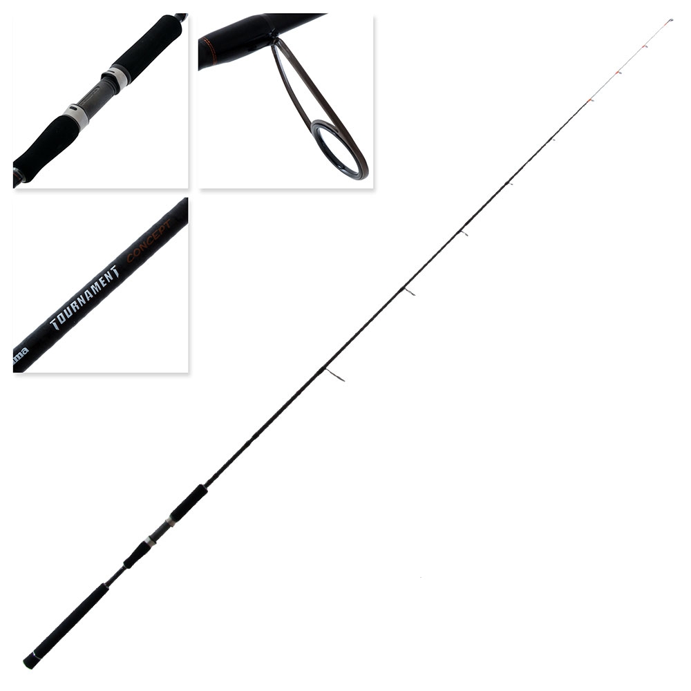 Okuma Tournament Concept Soft Bait Rod 7ft 6in 8-12kg 3pc