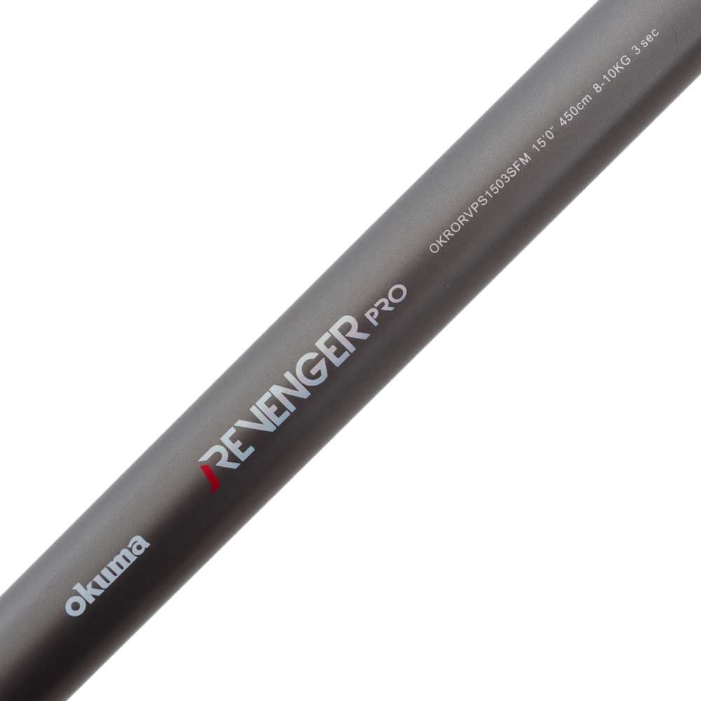 Okuma Revenger Pro Medium Wood Spud Surf Rod 15ft 3pc