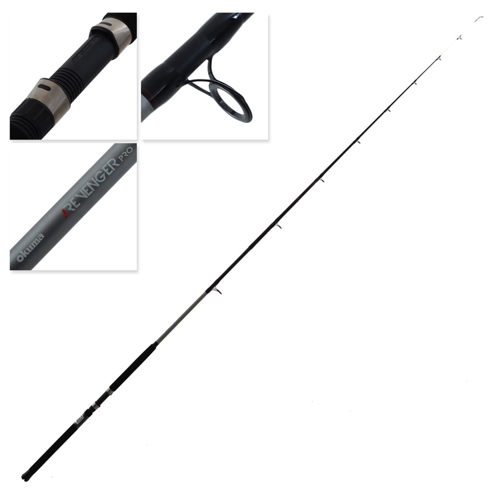 Okuma Revenger Pro Gen Purpose Medium Spin Rod 9ft 6-10kg 2pc