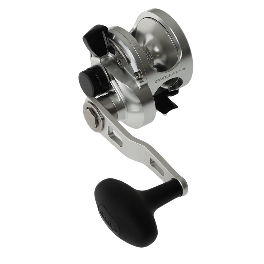 Okuma Cavalla 5N-S Single Speed Overhead Lever Drag Combo 6ft 3in 50-200g 2pc