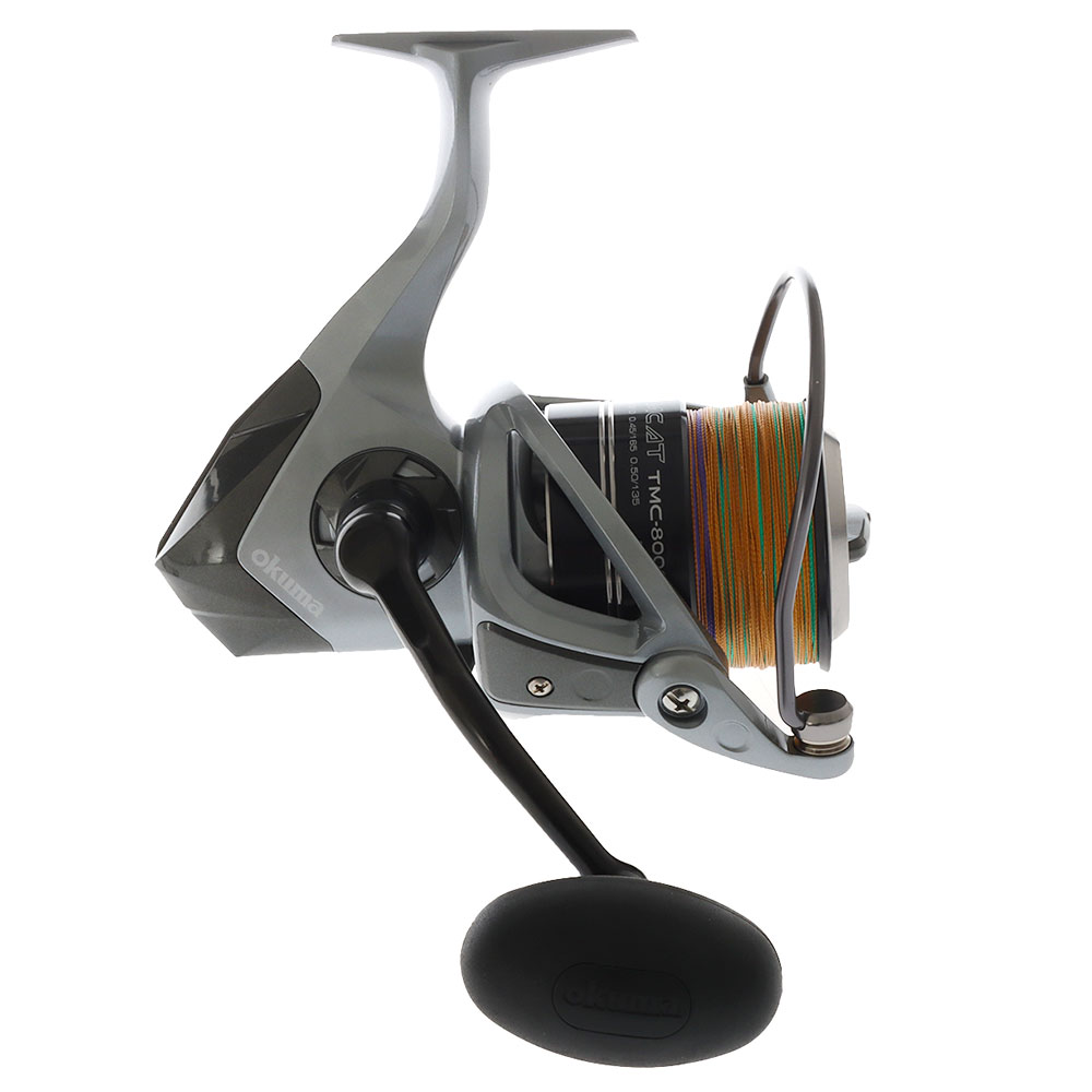 Okuma Tomcat 8000 Tournament Concept X Boat Spin Combo with Braid 5ft 3in 200-350g 1pc