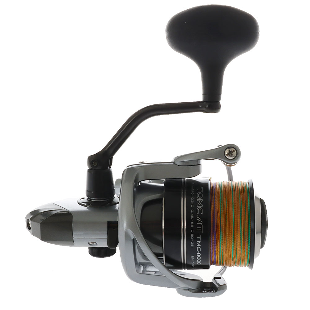 Okuma Tomcat 8000 Spinning Reel with 210m Braid