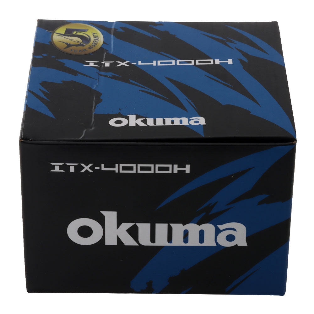 Okuma ITX 4000 C-40X Carbon Fibre Soft Bait and Lure Spin Reel