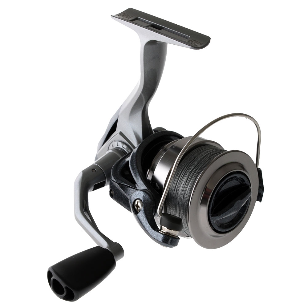 Okuma 40B Azaki Spinning Softbait Reel with Braid - Damaged Packaging