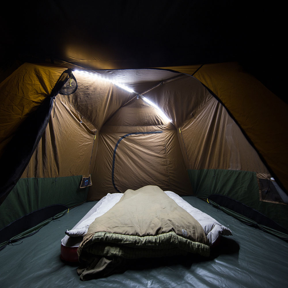 Coleman Instant Up Northstar Dark Room 6 Person Tent with Light