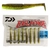 Daiwa BaitJunkie Minnow Soft Bait 2.5in / 62mm Qty 8 GP Chartreuse UV
