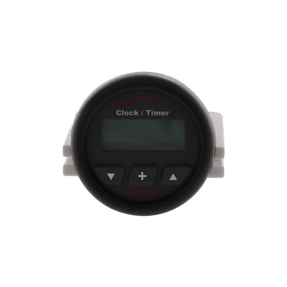 CruzPro CT-60 Digital Clock and Timer - Round Bezel