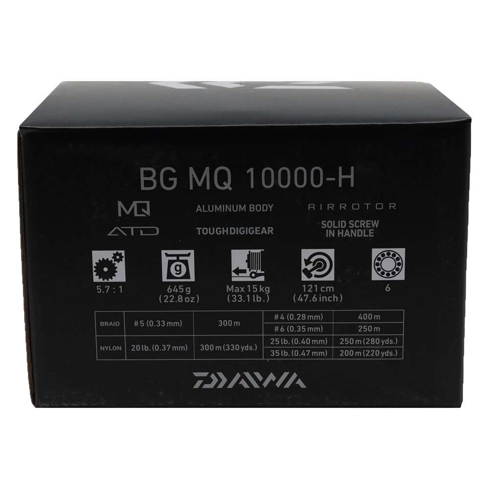 Daiwa BG MQ 10000H Offshore Spinning Reel