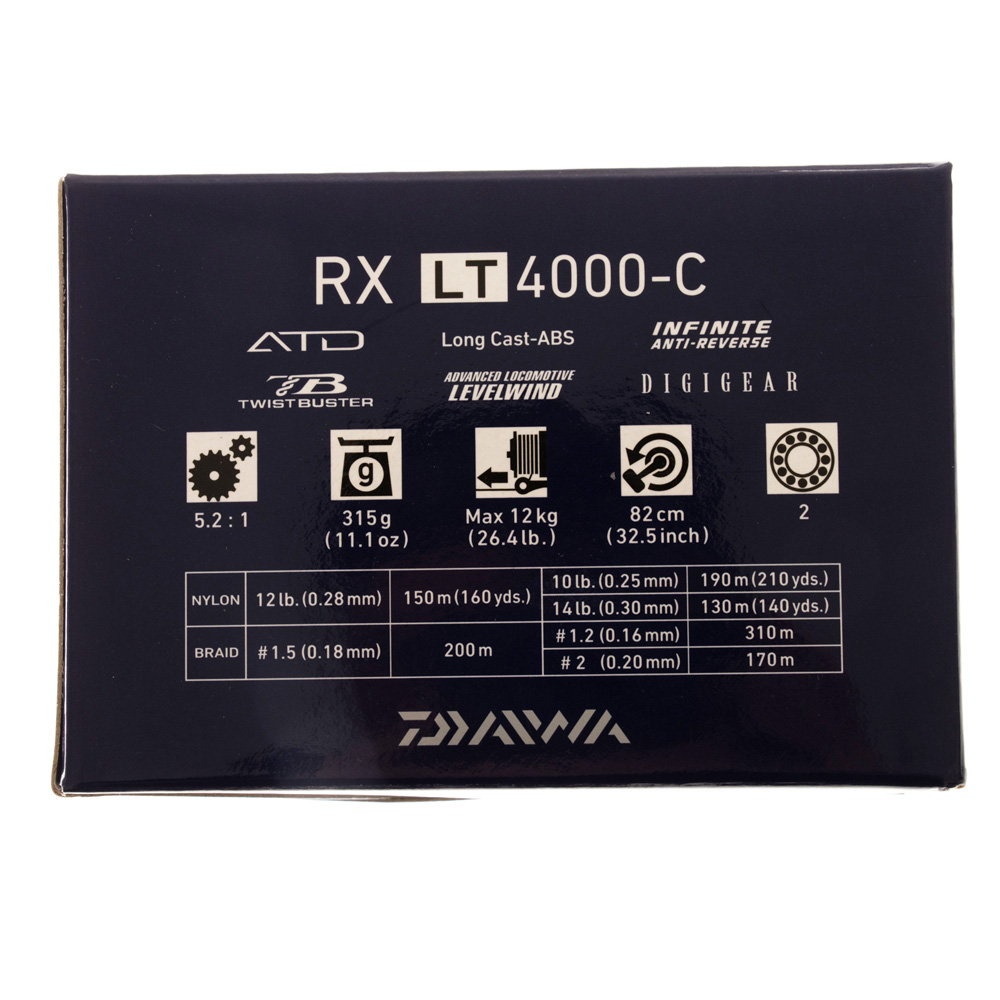 Daiwa RX LT 4000 Light Tackle Spinning Reel