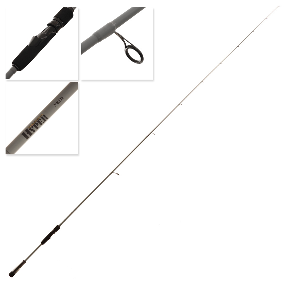 Daiwa TD Hyper 762ULXS Canal/Softbait Rod 7ft 6in 2-5kg 2pc