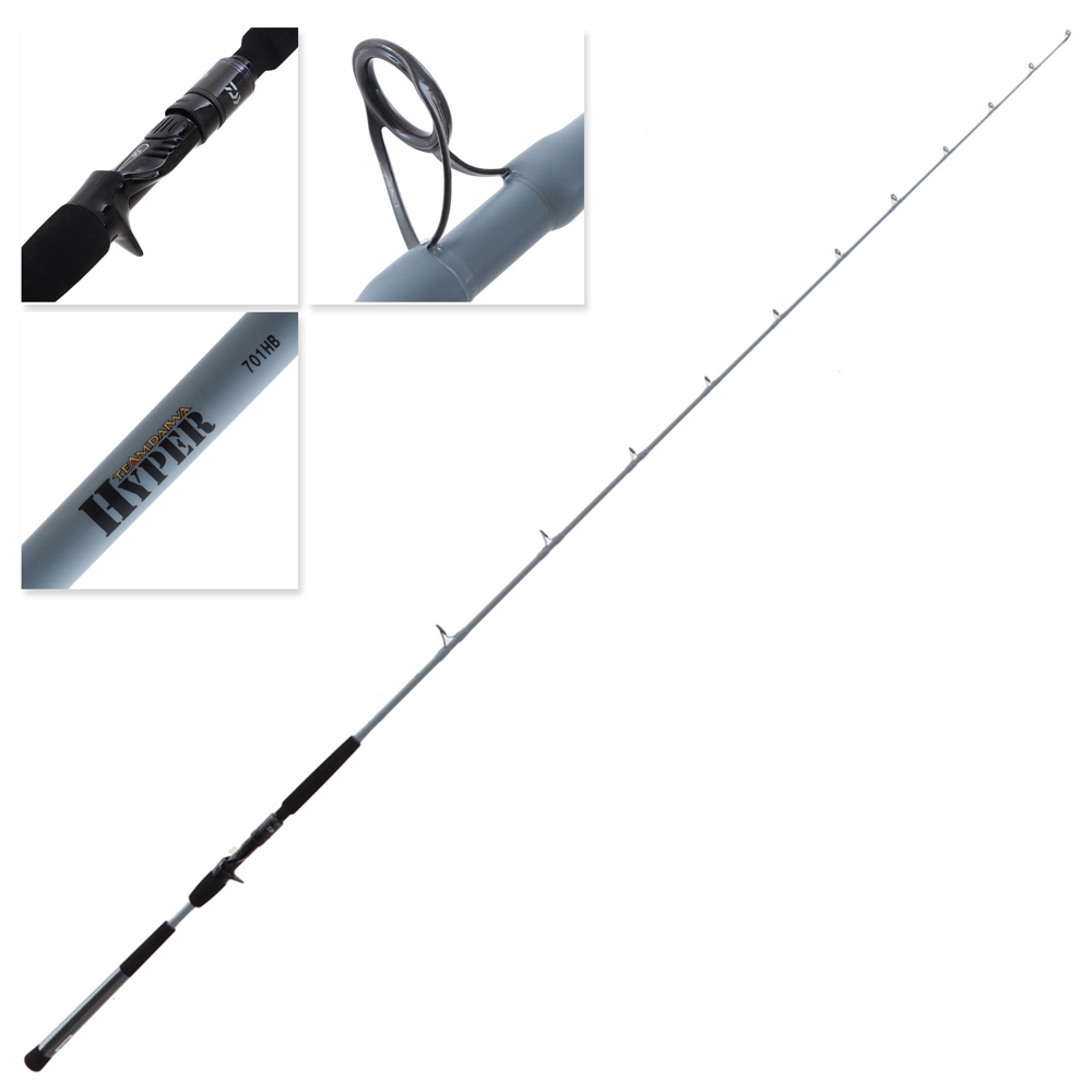 Daiwa TD Hyper 701HB Overhead Boat Rod 7ft 6-10kg 1pc