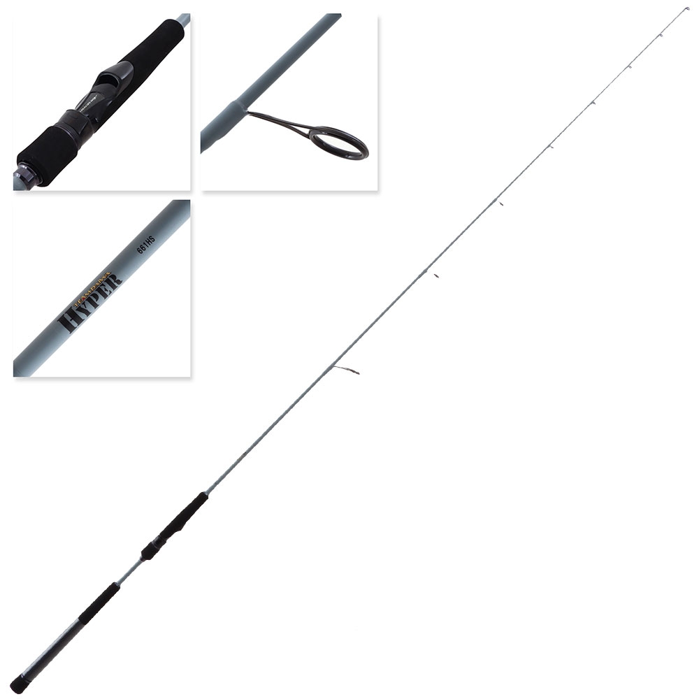 Daiwa TD Hyper 661HS Slow Jig Spinning Rod 6ft 6in PE1-2 1pc