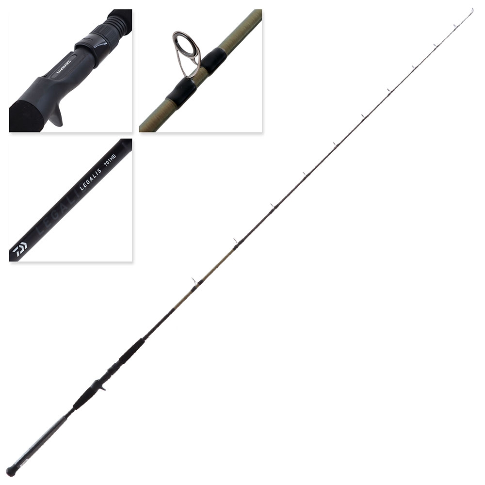 Daiwa Legalis Overhead Boat Rod 7ft 6-10kg 1pc