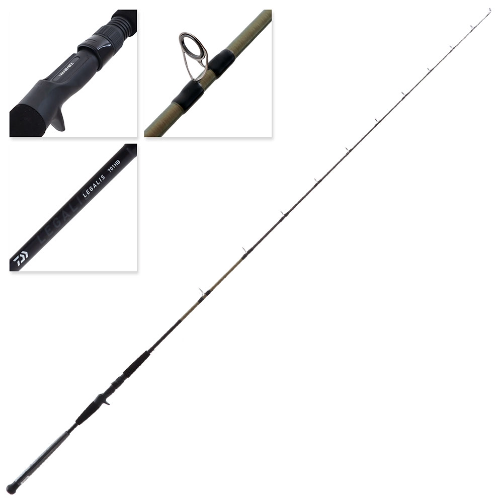 Daiwa Legalis Overhead Boat Rod 7ft 6-10kg 1pc Daiwa Legalis Overhead Boat Rod 7ft 6-10kg 1pc