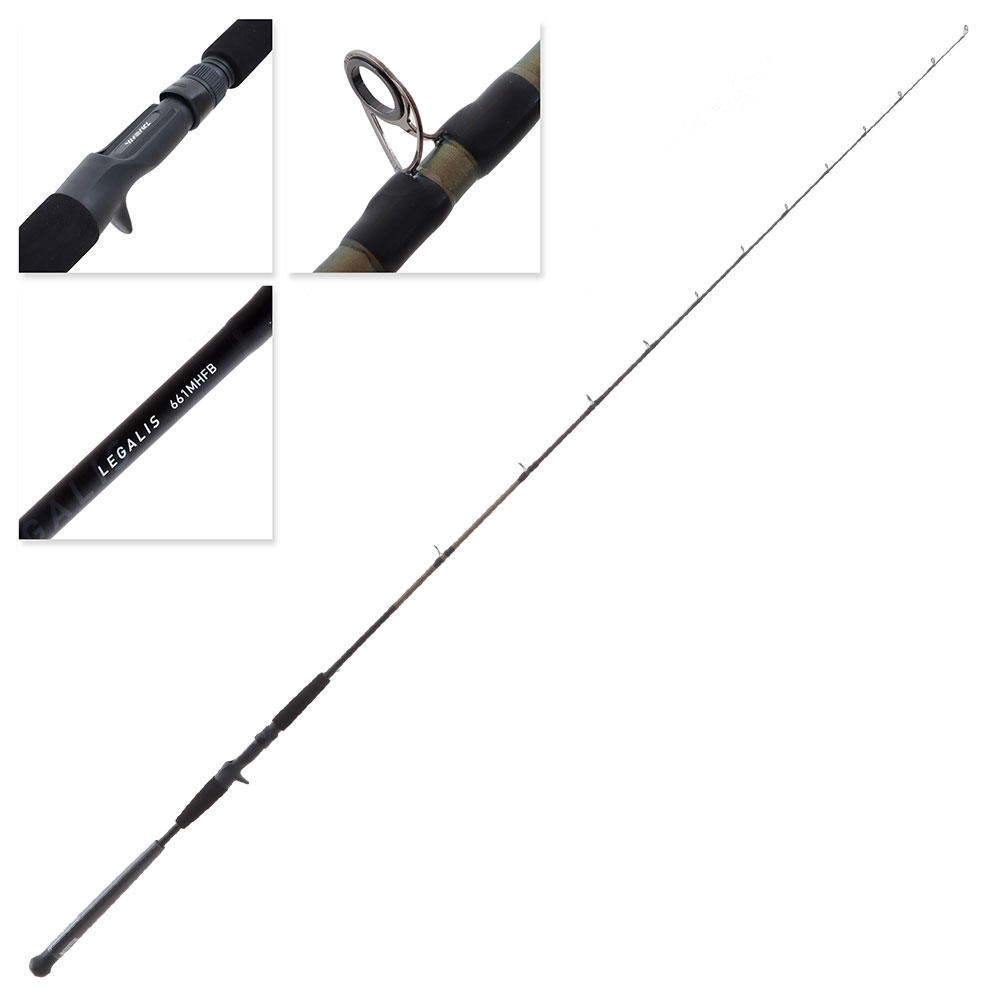 Daiwa Legalis 661MHFB Slow Jig Baitcaster Rod 6ft 6in 60-150g 1pc