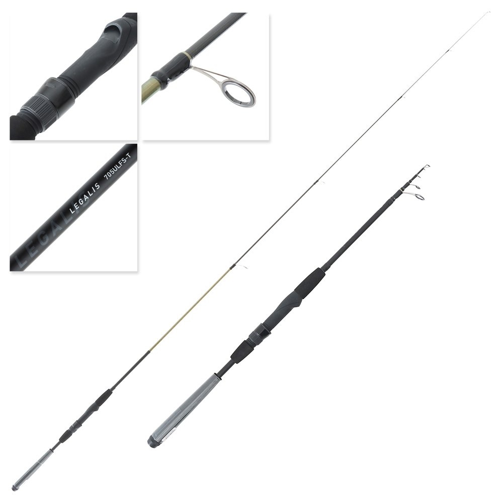 Daiwa Legalis Freshwater Travel Spinning Rod 7ft 2-4kg 4pc