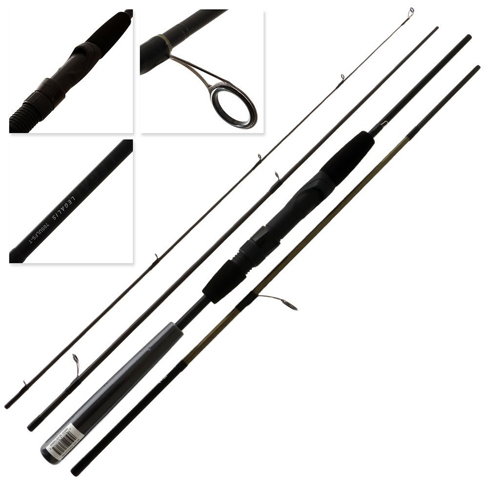 Shimano FX4000 Legalis Travel Canal Spin Combo incl Line 7ft 4kg 4pc