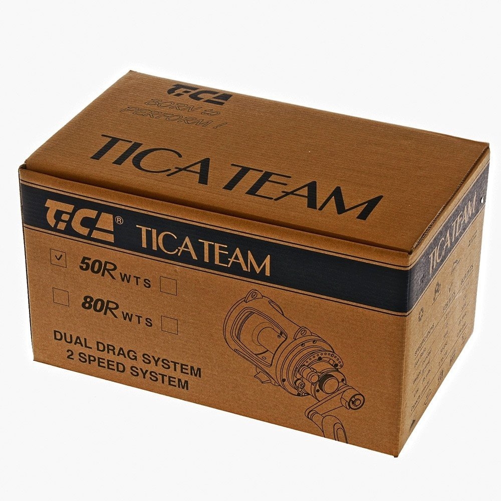 TiCA Gold 50W 2-Speed Shimano Status Blue Water Game Combo 5ft 6in 1pc