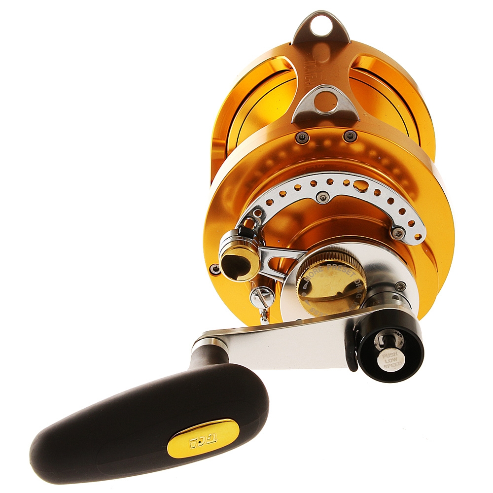 TiCA Team Gold 50WTS 2-Speed Kazumi Stand-Up Roller Tip Big Game Combo 5ft 6in 24-37kg 1pc
