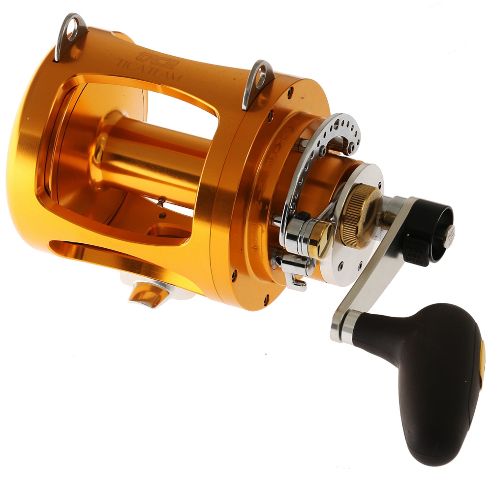 TiCA Team Gold 50WTS 2-Speed Big Game Reel