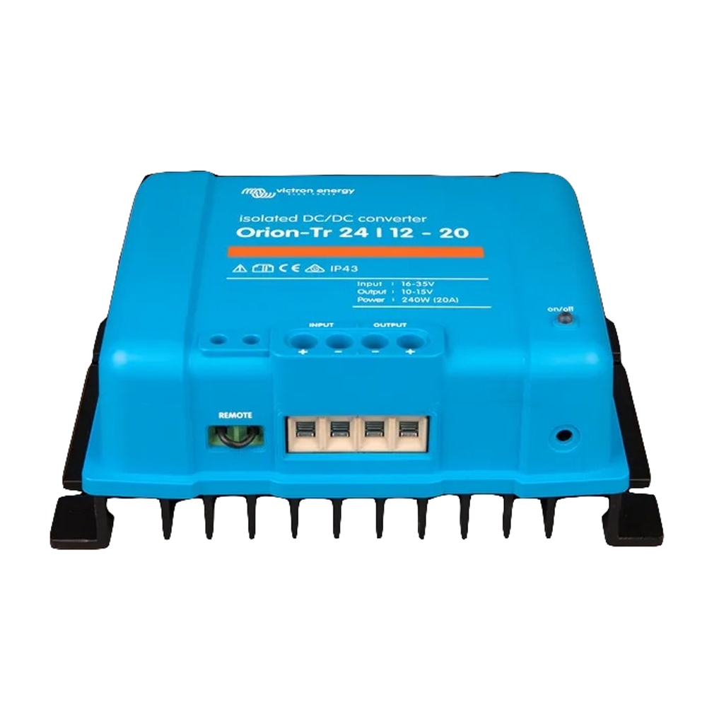 Victron Orion-TR Isolated DC/DC Converter 12V – 12V 18A (220W) Adjustable Output