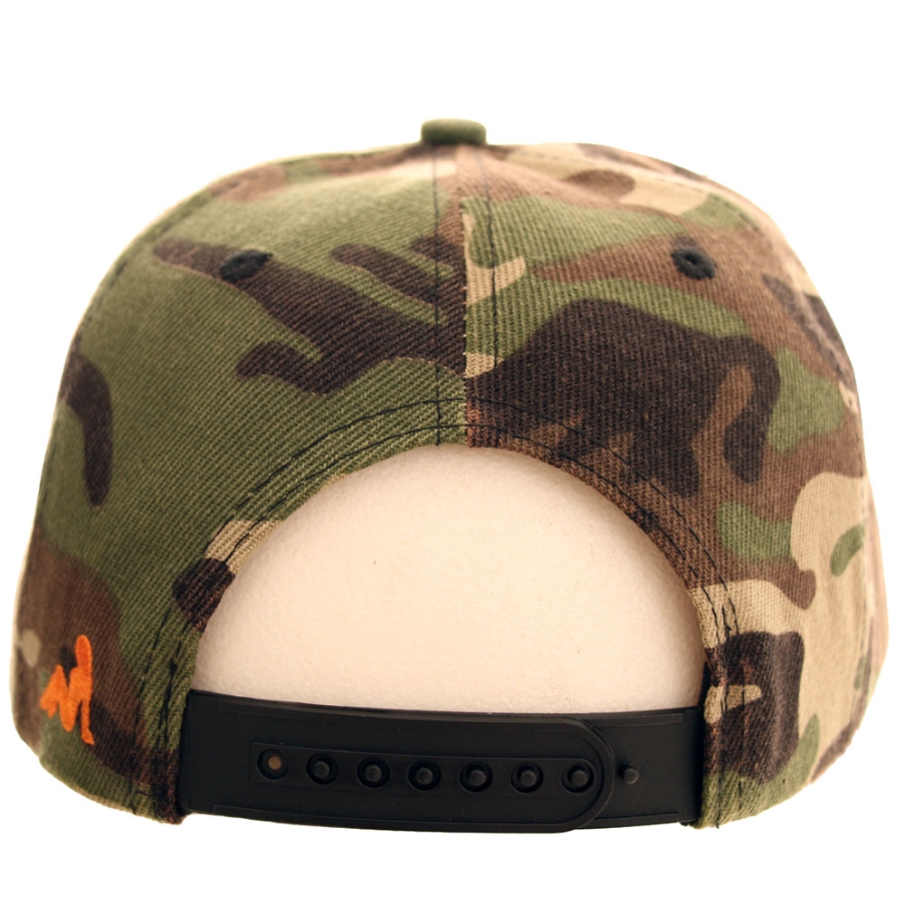 Tractor Camouflage Flat Bill Cap