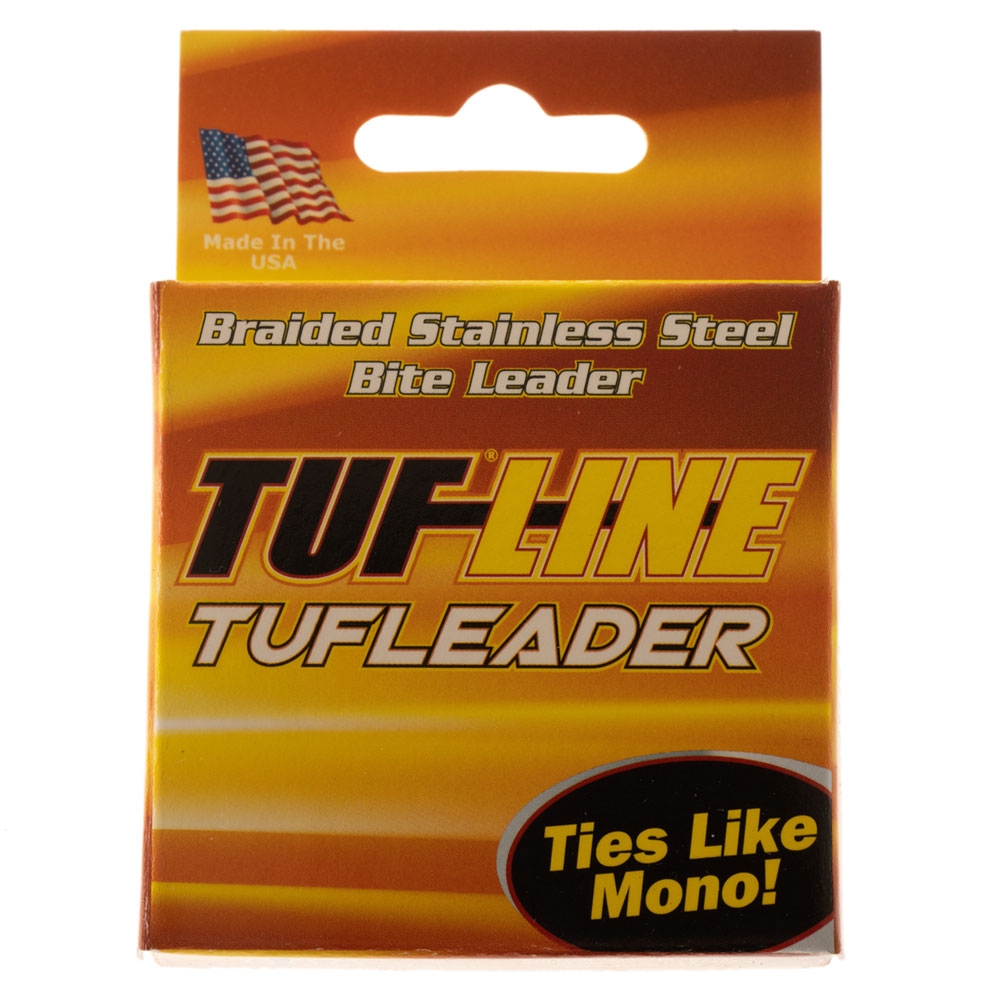 TUF-Line Tufleader Braided Stainless Bite Assist Cord 4.6m 50lb