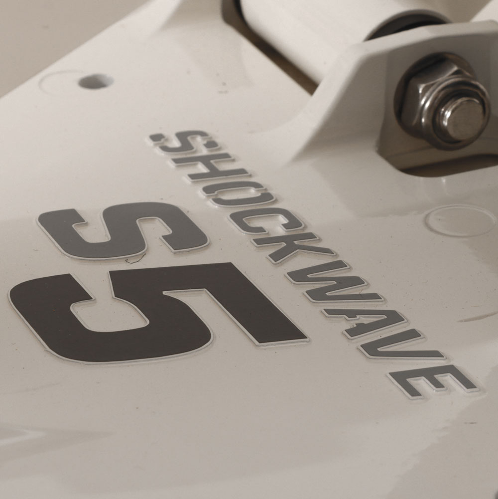 Shockwave S5 Sentinel Seat Suspension White