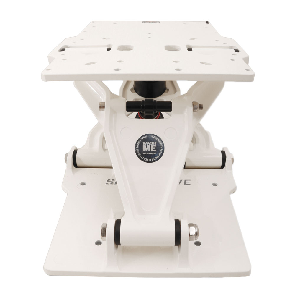 Shockwave S5 Sentinel Seat Suspension White